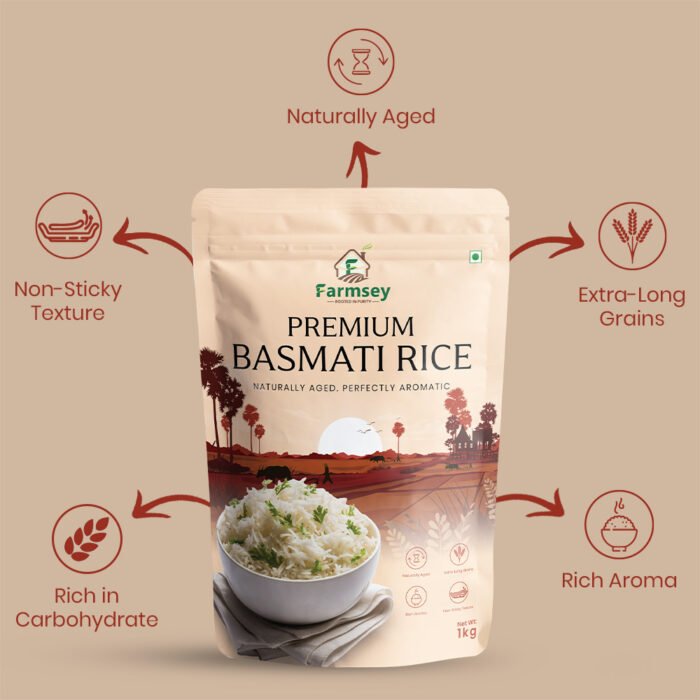 Long Grain Basmati Rice - Image 2